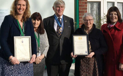 HIGH PRAISE FROM HIGH SHERIFF FOR  THE WATER LILY PROJECT